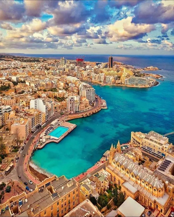 Balluta Bay Spacious Apt - 2Br Sliema 0*,
